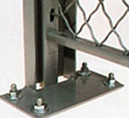 Wire Security Cage Posts